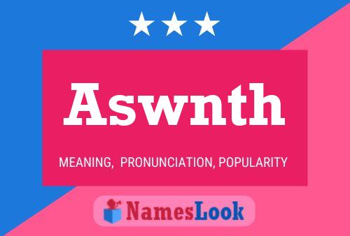 Aswnth Name Poster