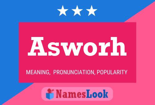 Asworh Name Poster