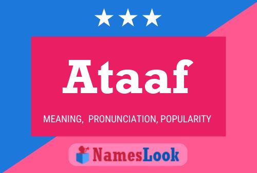 Ataaf Name Poster