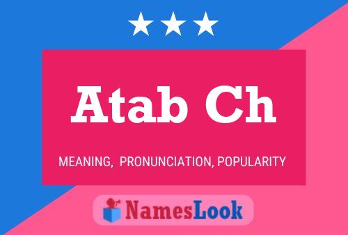 Atab Ch Name Poster