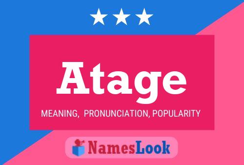 Atage Name Poster