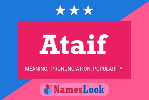 Ataif Name Poster