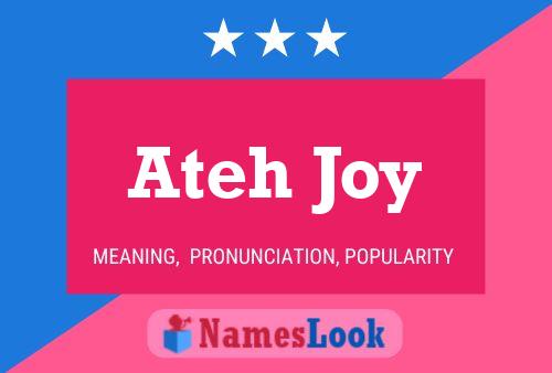 Ateh Joy Name Poster