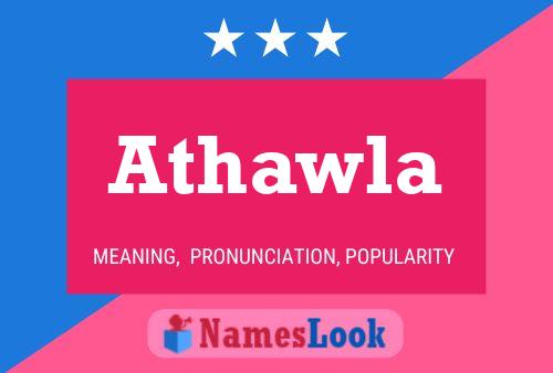 Athawla Name Poster