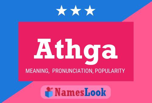 Athga Name Poster