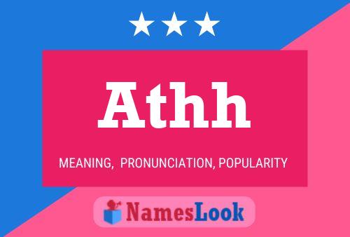 Athh Name Poster