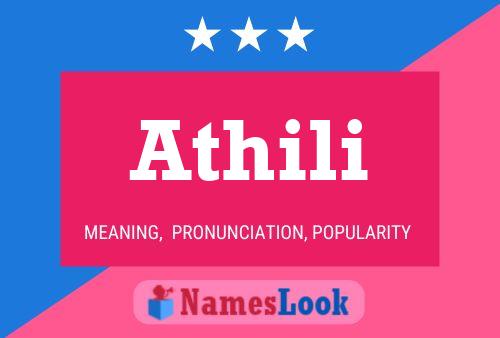 Athili Name Poster