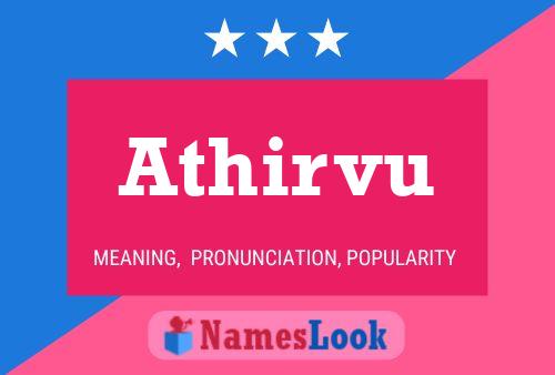 Athirvu Name Poster