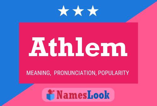 Athlem Name Poster