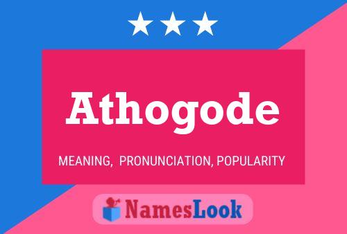 Athogode Name Poster