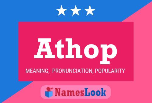 Athop Name Poster