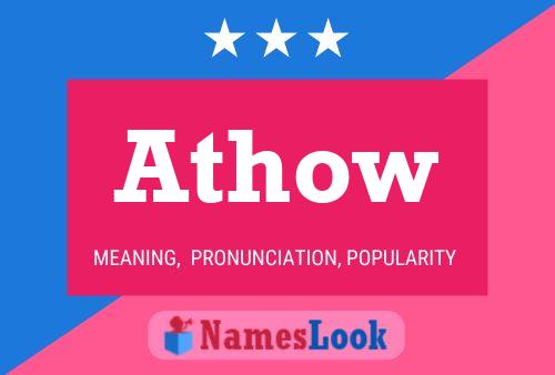 Athow Name Poster