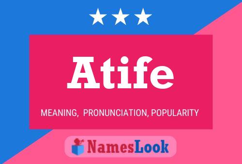 Atife Name Poster