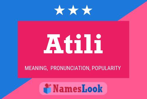 Atili Name Poster