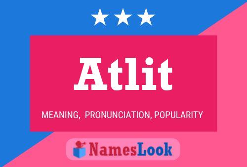 Atlit Name Poster