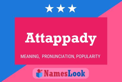 Attappady Name Poster