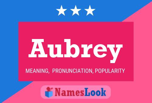 Aubrey Name Poster