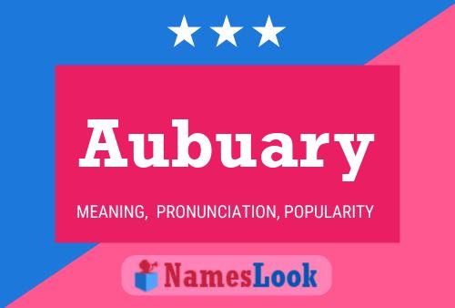 Aubuary Name Poster