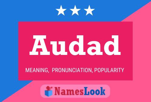 Audad Name Poster