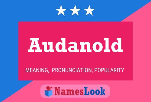 Audanold Name Poster