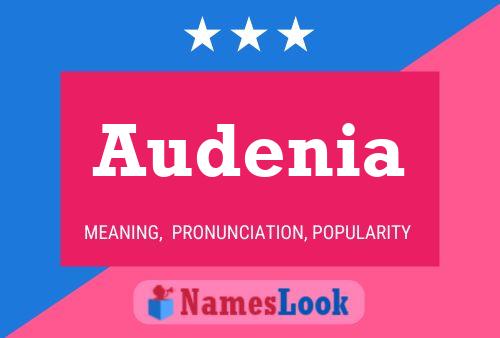 Audenia Name Poster