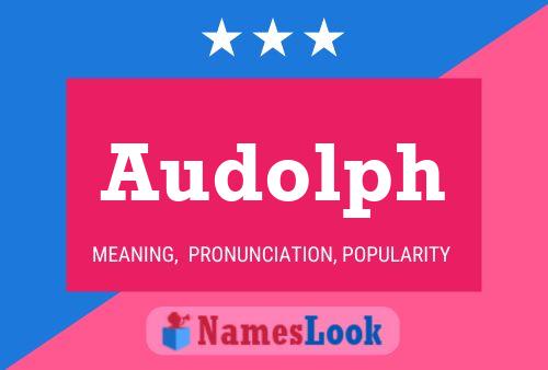 Audolph Name Poster