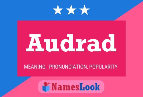 Audrad Name Poster