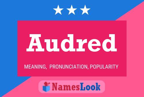 Audred Name Poster