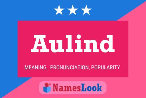 Aulind Name Poster