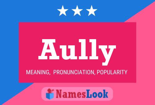 Aully Name Poster