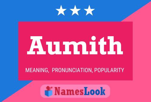 Aumith Name Poster