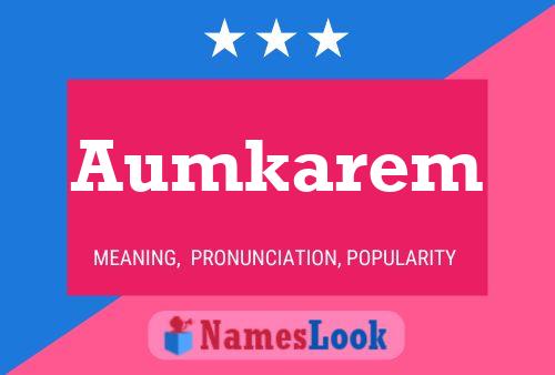 Aumkarem Name Poster