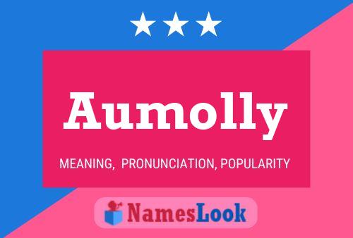 Aumolly Name Poster