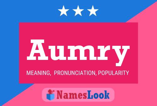 Aumry Name Poster