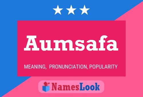 Aumsafa Name Poster