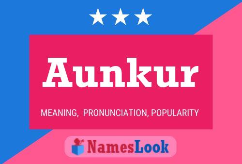 Aunkur Name Poster