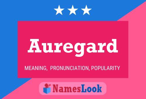 Auregard Name Poster