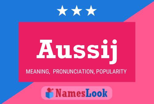 Aussij Name Poster