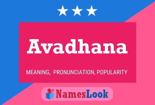 Avadhana Name Poster