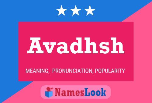 Avadhsh Name Poster