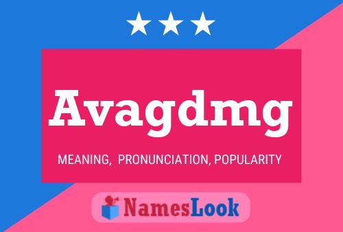 Avagdmg Name Poster