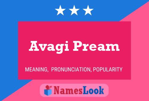 Avagi Pream Name Poster