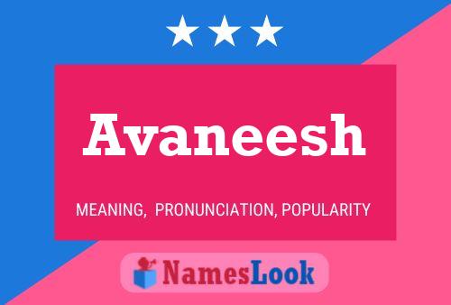 Avaneesh Name Poster