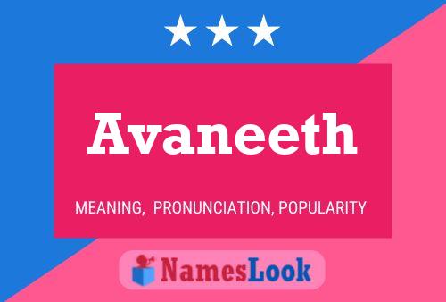 Avaneeth Name Poster