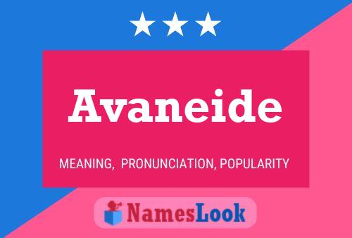 Avaneide Name Poster