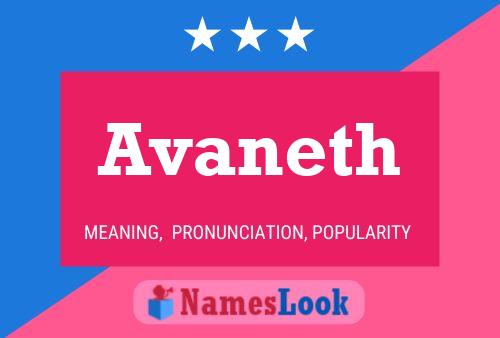 Avaneth Name Poster