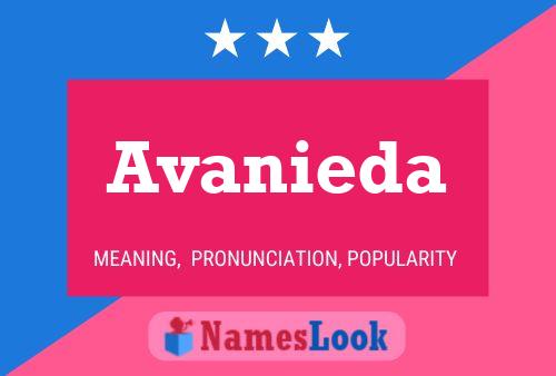 Avanieda Name Poster