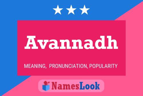 Avannadh Name Poster