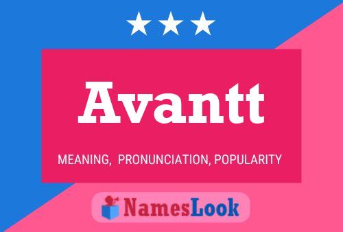 Avantt Name Poster