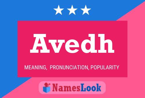 Avedh Name Poster